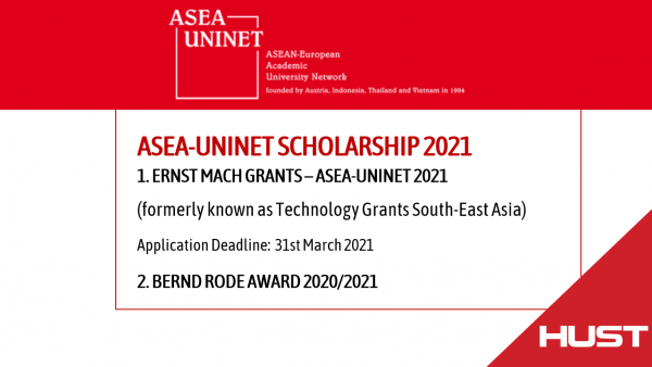 ASEA-UNINET Scholarship 2021