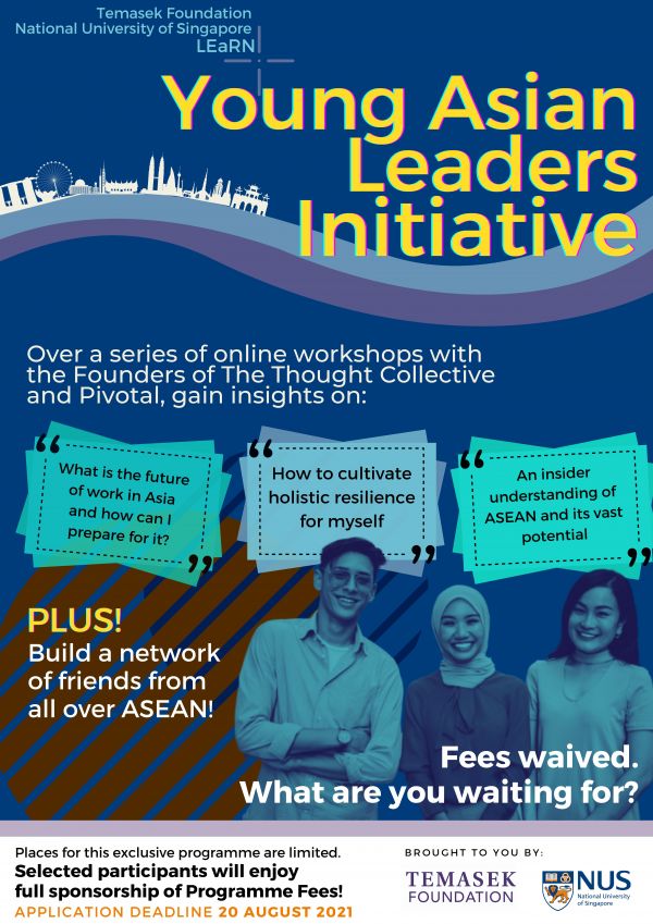 TF-NUS LEaRN Young Asian Leaders Initiative (YALI)