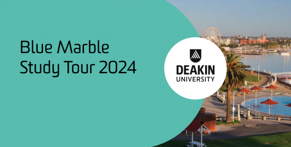 Oppotunities for HUST students to join the Deakin University Blue Marble Study Tour