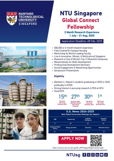 Summer At Nanyang Technological University Singapore Ntu Gcf 2025 Summer At Nanyang Technological University Singapore Ntu Gcf 2025