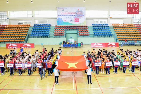 Khai mạc Giải bóng rổ cán bộ, sinh viên các trường đại học, học viện và cao đẳng khu vực Hà Nội năm 2016