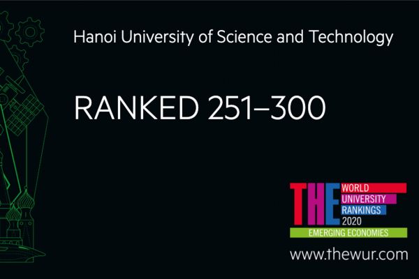 HUST reached TOP 300 in THE Emerging Economies University Rankings