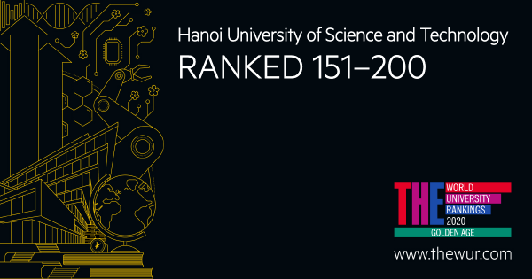ĐHBK Hà Nội vào TOP 200 trường đại học “độ tuổi vàng” tốt nhất thế giới
