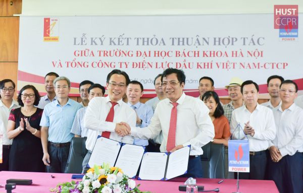Lễ ký kết thoả thuận hợp tác với Tổng công ty Điện lực dầu khí Việt Nam