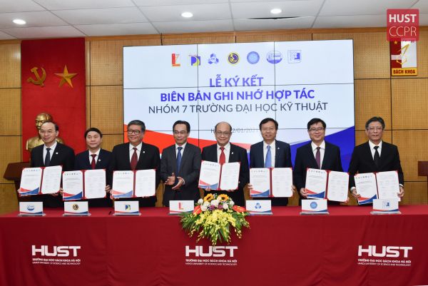 Seven Technological Universities in Vietnam Signing MOU for Comprehensive Cooperation