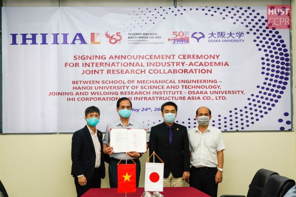 Bách khoa Hà Nội ký hợp tác nghiên cứu với đại học và doanh nghiệp Nhật Bản