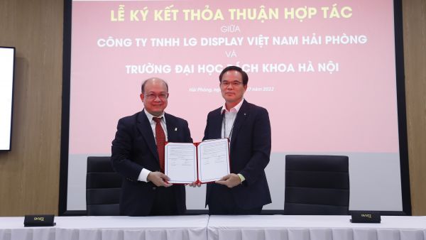 Bách khoa Hà Nội hợp tác với LG Display Việt Nam: ‘Hai bên cùng thắng’