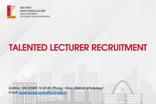Talented lecturer recruitment