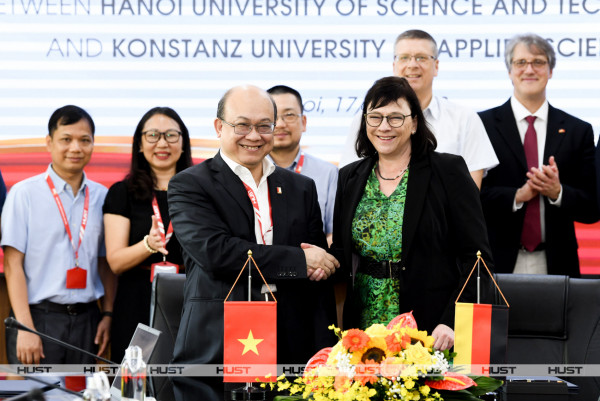 Bách khoa Hà Nội thúc đẩy hợp tác quốc tế với Đại học Khoa học Ứng dụng Konstanz