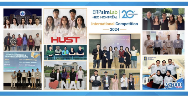 Sinh viên Bách khoa Hà Nội giành giải Á quân SAP ERPsim toàn cầu