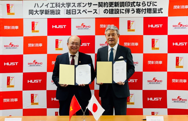 HUST and Sekisho Group: Toward a Decade of Partnership