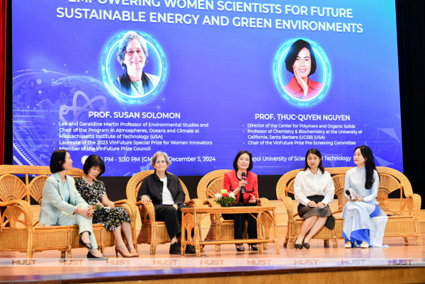 From HUST, two women scientists share the “key” to a better world