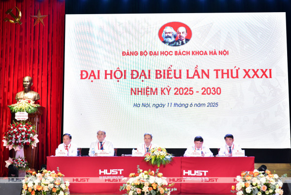 Đại hội đại biểu Đảng bộ Đại học Bách khoa Hà Nội lần thứ XXXI: Dấu mốc khẳng định tầm nhìn và khát vọng