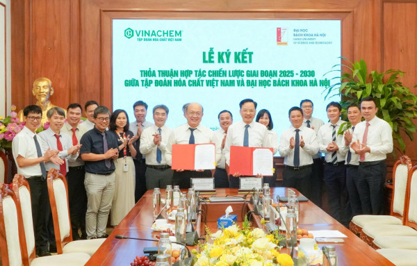 Hợp tác giữa Bách khoa Hà Nội và Vinachem giai đoạn 2025–2030