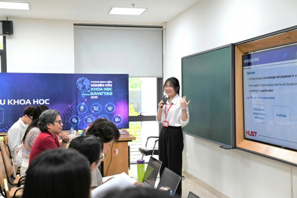 Nghiên cứu của nữ sinh Ngoại ngữ Bách khoa mở ra góc nhìn mới cho giáo dục