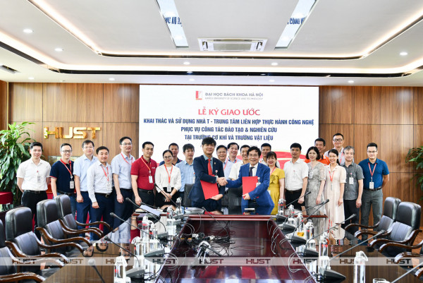 Trường Cơ khí và Trường Vật liệu đồng lòng khai thác và sử dụng hiệu quả Nhà T - Trung tâm Liên hợp Thực hành Công nghệ