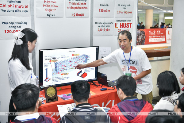 Doanh nghiệp Nhật Bản săn đón nhân lực chất lượng cao của Bách khoa Hà Nội