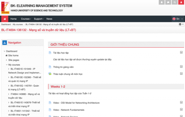Dự án DIGITAL MOVE hỗ trợ phát triển các khóa học Blended Learning tại ĐHBK Hà Nội