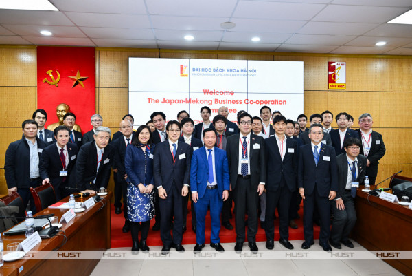 ĐHBK Hà Nội kết nối với Ủy ban Hợp tác Kinh tế Nhật Bản - Mekong