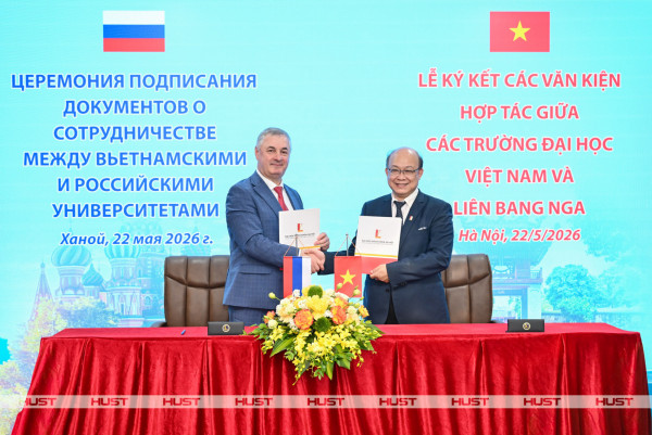 Bách khoa Hà Nội mở rộng hợp tác chiến lược với các đại học Nga