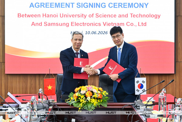 Đại học Bách khoa Hà Nội và Samsung Electronics Vietnam đẩy mạnh đào tạo nhân tài