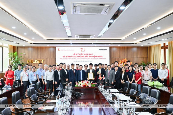 HUST and Panasonic Vietnam Collaborate to Develop HVAC Human Resources for Green Transformation