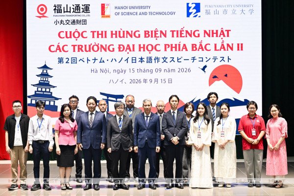 Sinh viên Bách khoa đạt giải Ba cuộc thi Hùng biện tiếng Nhật lần II