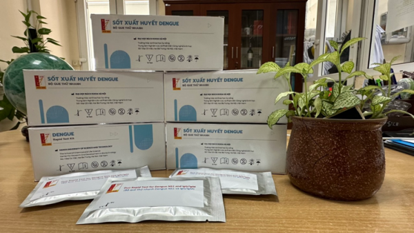Công nghệ và sản phẩm  que thử phát hiện nhanh kháng nguyên NS1 và kháng thể IgM/IgG đối với virus Dengue phục vụ chẩn đoán tác nhân gây bệnh sốt xuất huyết