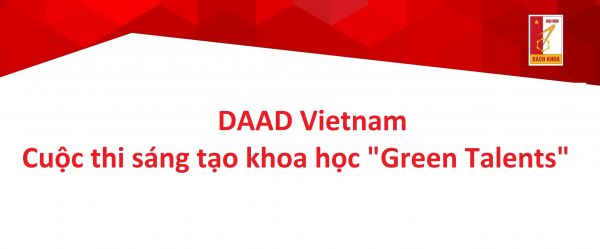 DAAD Vietnam - Cuộc thi sáng tạo khoa học 