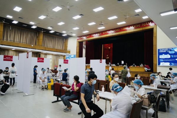 Trường Đại học Bách khoa Hà Nội phối hợp triển khai điểm tiêm vắc xin phòng Covid-19