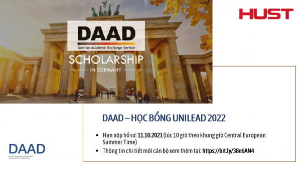 DAAD – Học bổng UNILEAD 2022