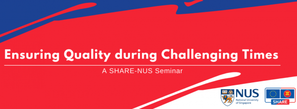 Mời đăng ký tham dự hội thảo “Ensuring quality during challenging time” (22-23/11/2021)