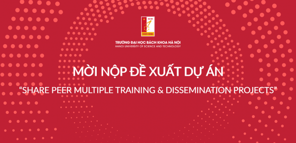 Mời nộp Đề xuất Dự án “SHARE peer multiple training & dissemination projects”