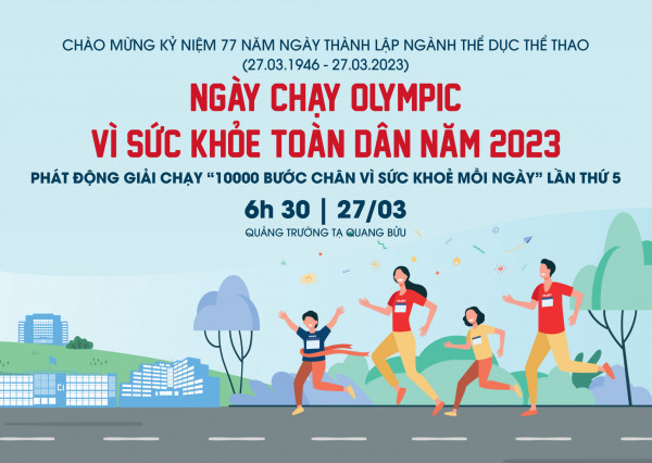NGÀY CHẠY OLYMPIC VÌ SỨC KHOẺ TOÀN DÂN 2023