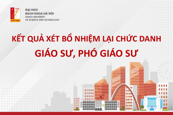 THÔNG BÁO KẾT QUẢ XÉT BỔ NHIỆM LẠI GIÁO SƯ, PHÓ GIÁO SƯ