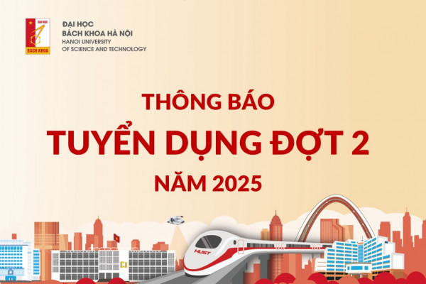 THÔNG BÁO TUYỂN DỤNG ĐỢT 2 NĂM 2025