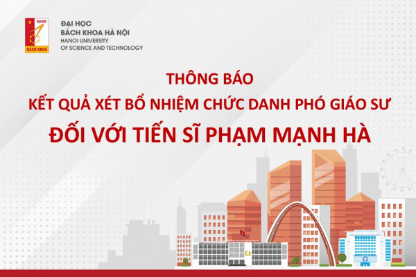 KQ bổ nhiệm PGS Phạm Mạnh Hà
