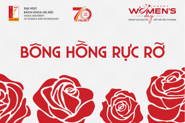 THÔNG BÁO: CHUỖI HOẠT ĐỘNG THÁNG 3 VỚI CHỦ ĐỀ: “BÔNG HỒNG RỰC RỠ”