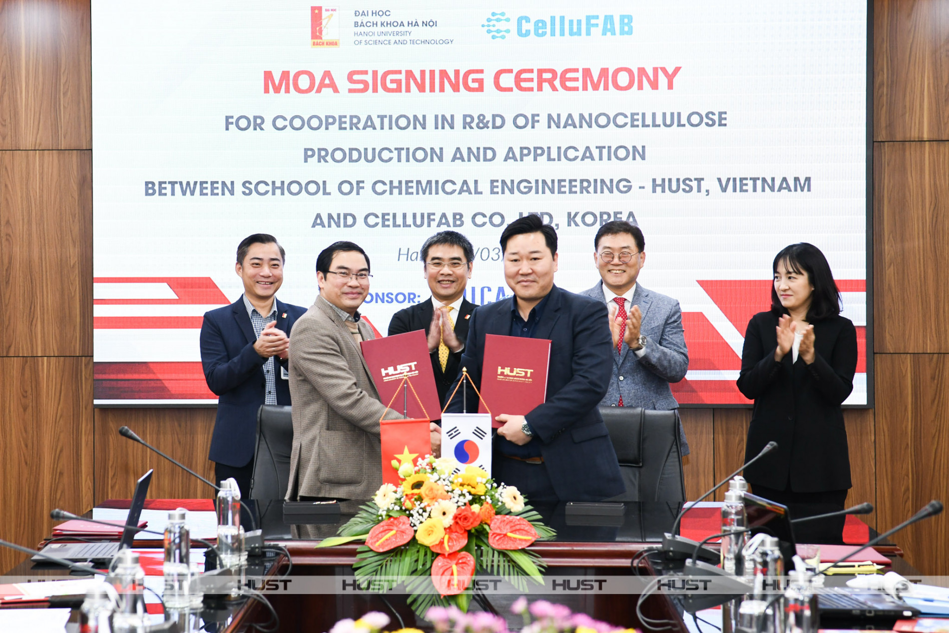 Bách khoa Hà Nội đẩy mạnh hợp tác doanh nghiệp phát triển công nghệ nanocellulose