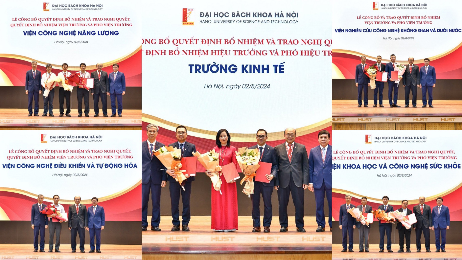 Đại học Bách khoa Hà Nội ra mắt Trường Kinh tế và 4 Viện nghiên cứu