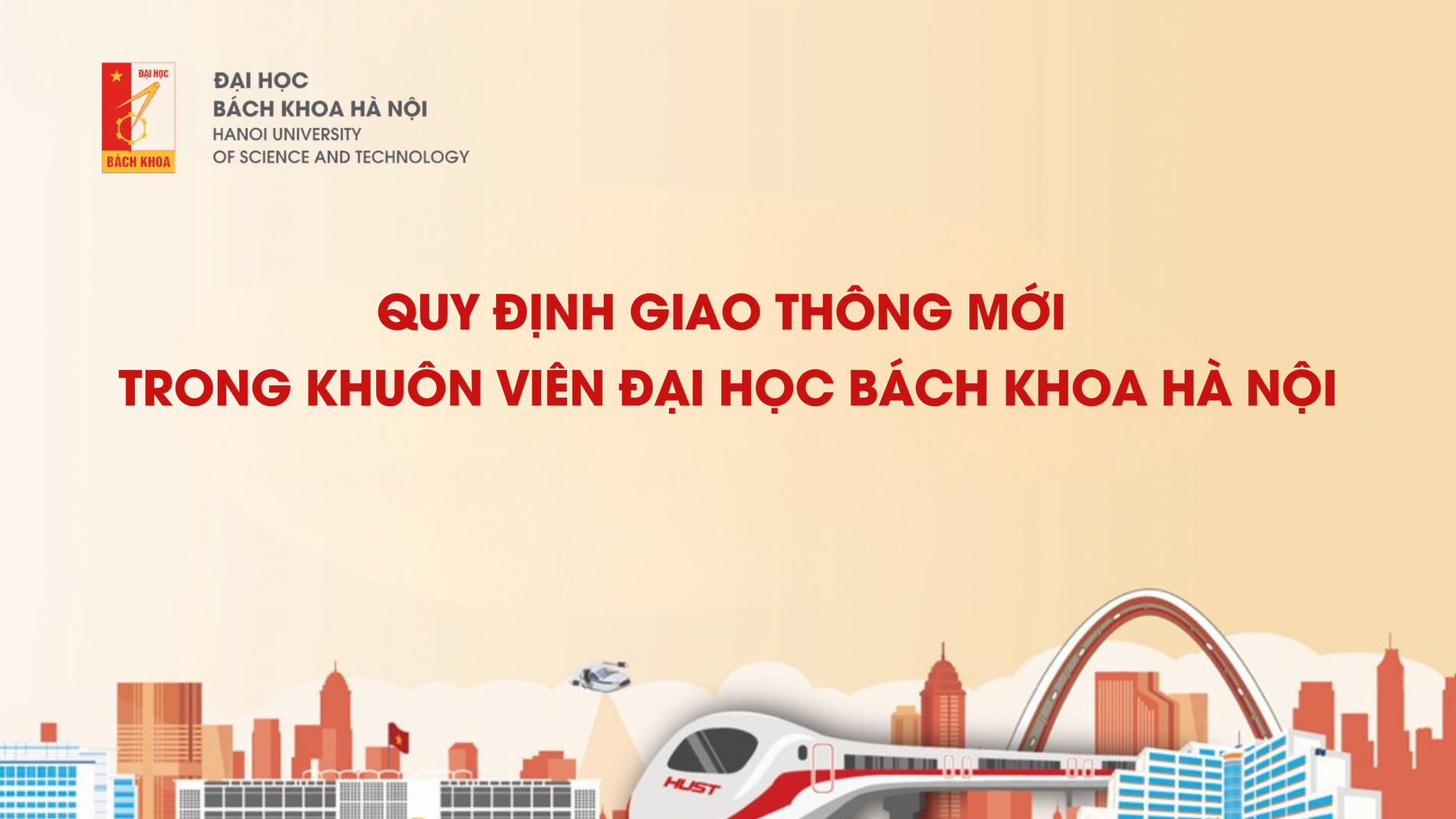 Đại học Bách khoa Hà Nội triển khai quy định giao thông mới trong khuôn viên Đại học