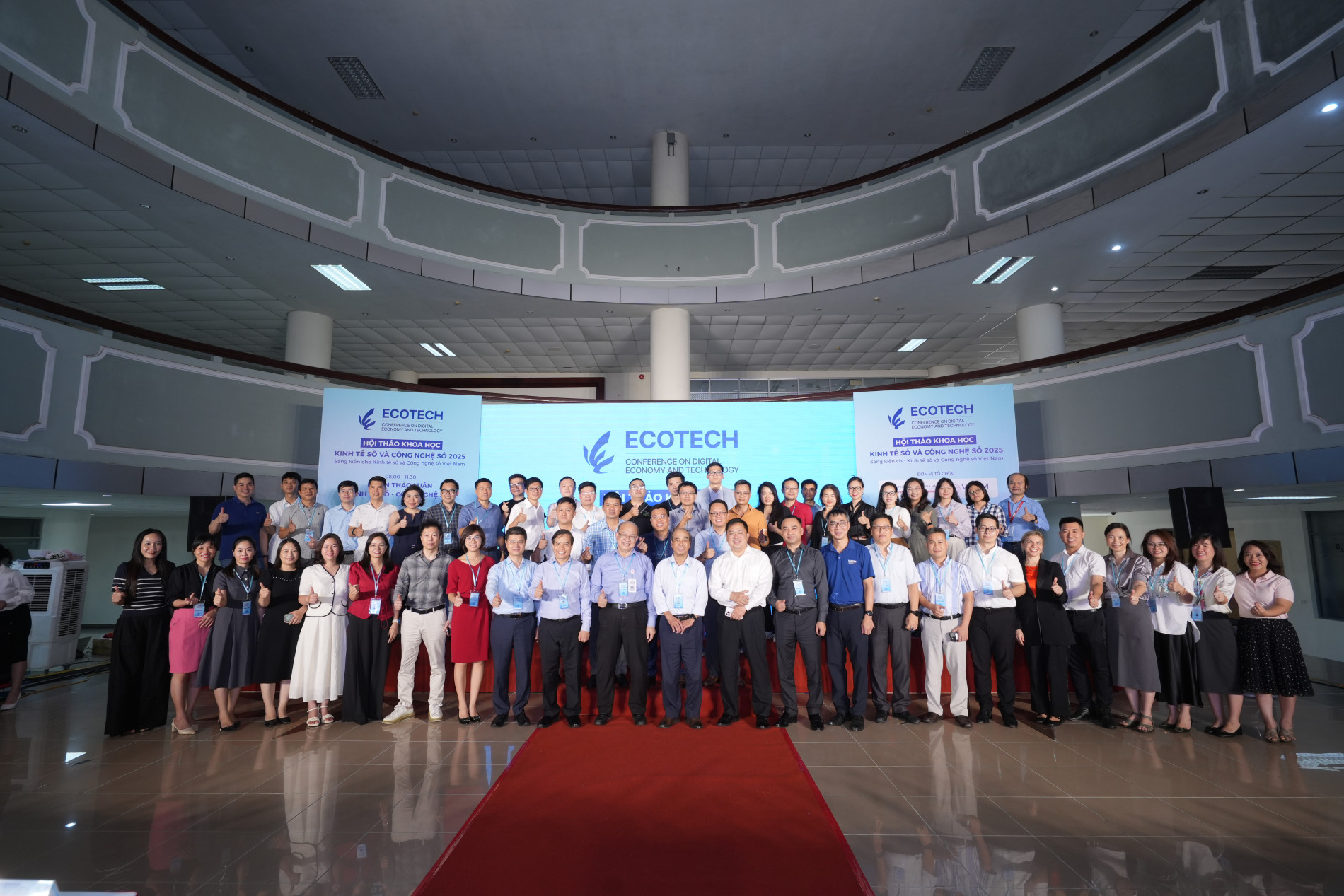 Các đại biểu tham dự Hội thảo khoa học Kinh tế số và Công nghệ số - ECOTECH 2025. Ảnh: BTC