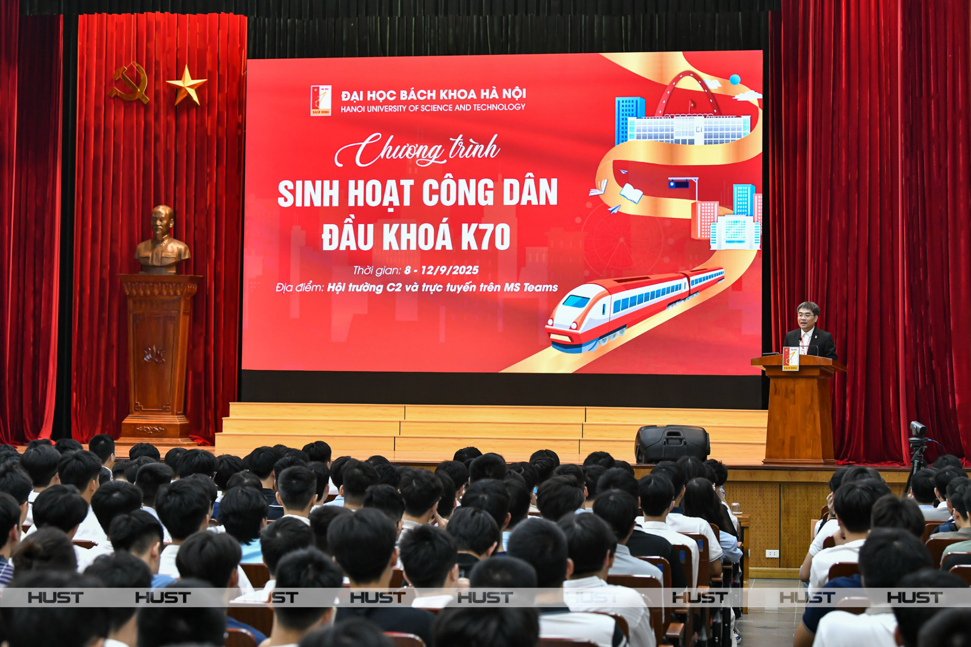 Những buổi học mở khóa hành trình sinh viên K70