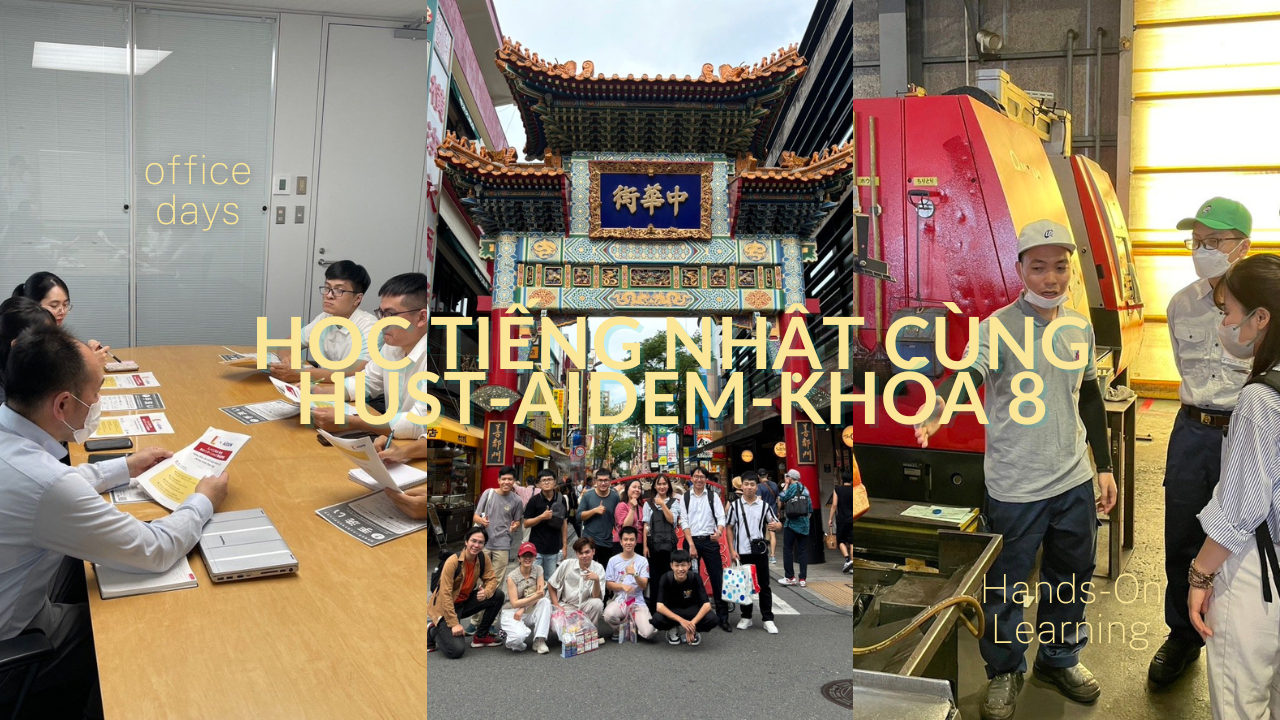 Thông báo Tuyển sinh khóa 8 Chương trình hợp tác đào tạo Tiếng Nhật HUST-AIDEM