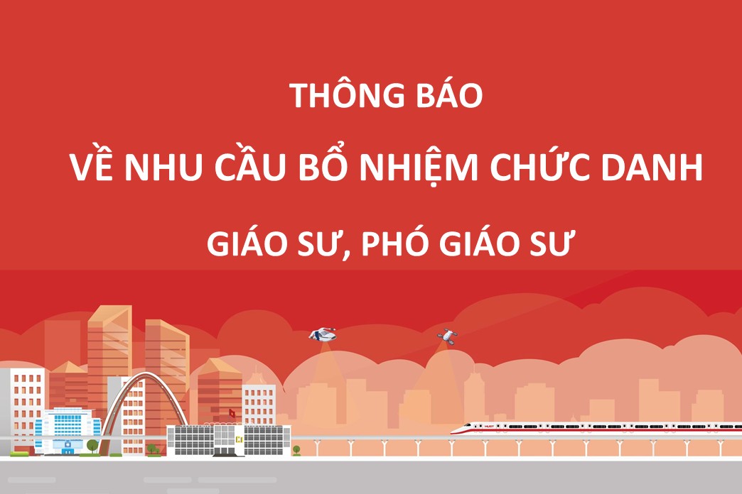 TB nhu cầu bổ nhiệm chức danh GS, PGS 2025