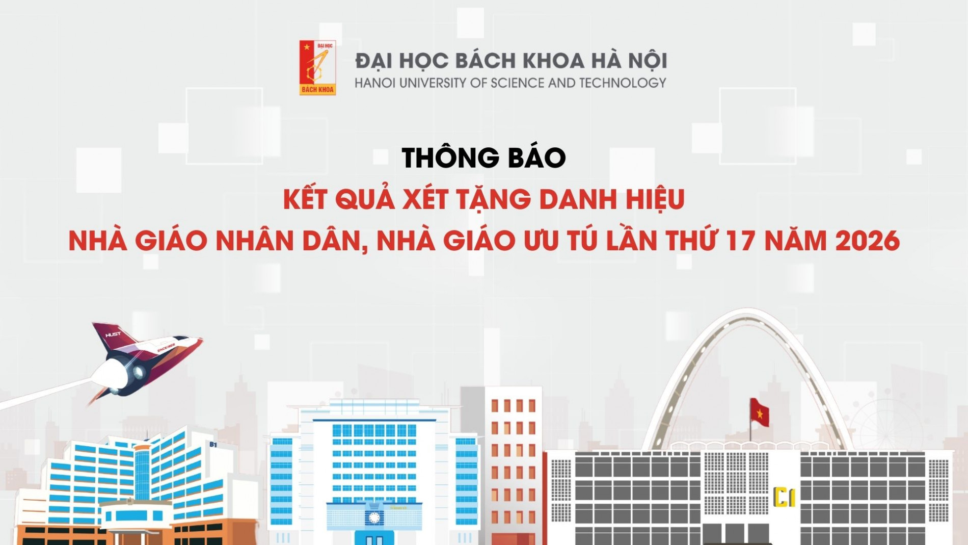 Kết quả xét tặng danh hiệu Nhà giáo Nhân dân, Nhà giáo Ưu tú lần thứ 17 năm 2026